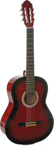 CS-10 Red Burst - Classic Guitar with Bag
