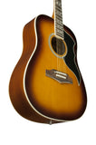 Eko 06216940 Ranger VI Vintage Reissue 6 String Acoustic Guitar - Honey Burst