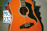 Eko 06217118 Ranger VI Vintage Reissue 6 String Acoustic Guitar - Natural