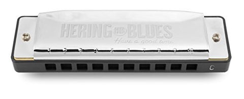 Hering 2020D Diatonic Blues Harmonica Brass with Chrome Coating Key of D