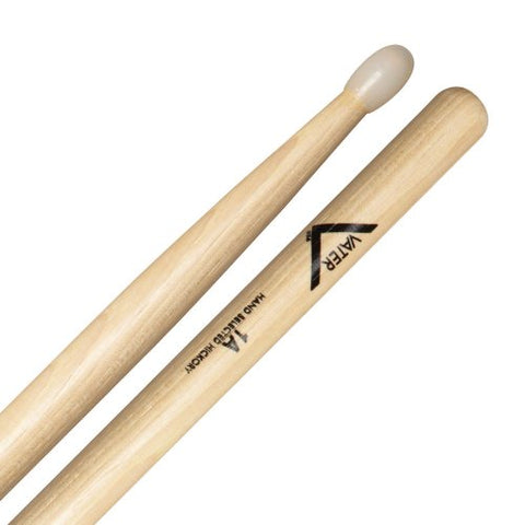 Vater VH1AN American Hickory 1A Nylon Tip Drum Sticks 5B Style Grip