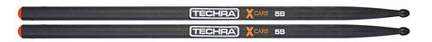 Techra XC-5B XCarb Series Drum Sticks - Carbon Fiber 5B