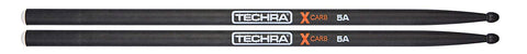 Techra XC-5A XCarb Series Drum Sticks - Carbon Fiber 5A