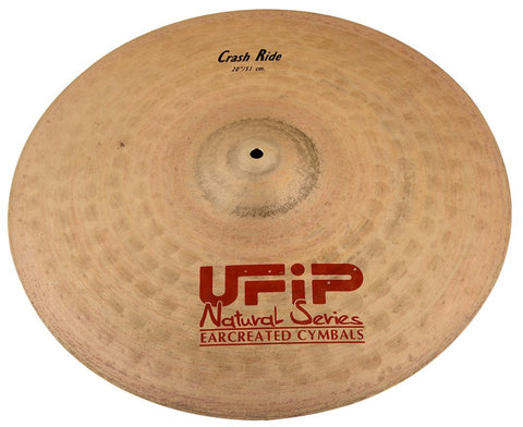 Ufip NS-21CR Natural Series Crash Ride Cymbal Bronze Alloy 20-Inch 