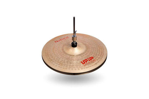 Ufip NS-13MHH Natural Series Medium Hi-Hat Cymbals Bronze Alloy 13-Inch