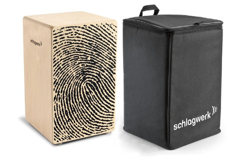 Schlagwerk CP107 PACK X-One Series Fingerprint Cajon Resonance Box with TA12 BackPack Bag