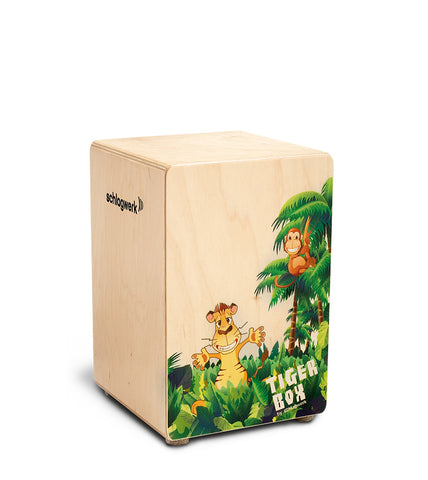 Schlagwerk CP400 Kids Cajon Tiger Box Design Child-Friendly Size