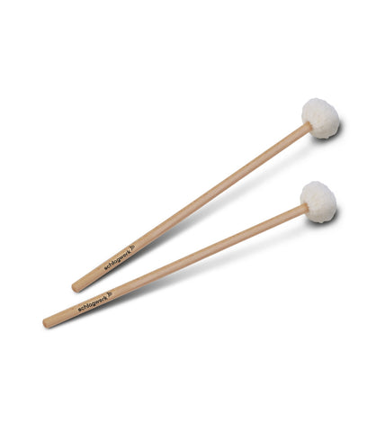 Schlagwerk MA107 Drum Mallet Pair - Suitable for Frame Drums, Timpani, and Cymbals